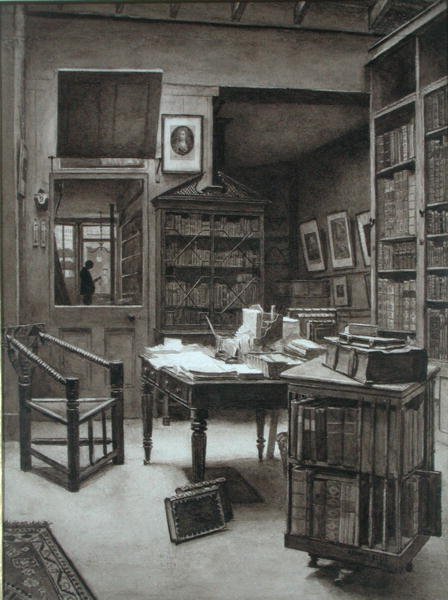 O Interior de uma Livraria de Arthur Ellis