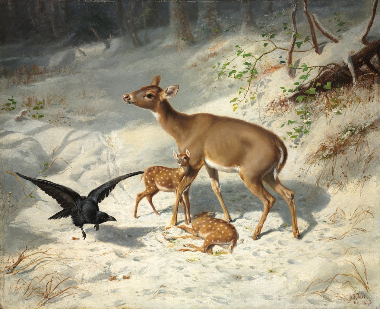 Solicitude maternal de Arthur Fitzwilliam Tait