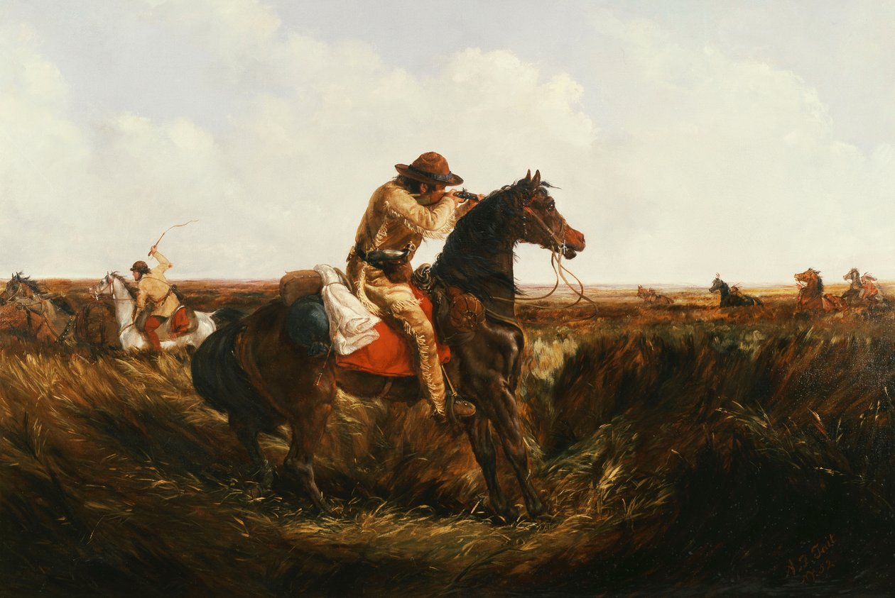 O cheque - mantenha distância, 1852 de Arthur Fitzwilliam Tait