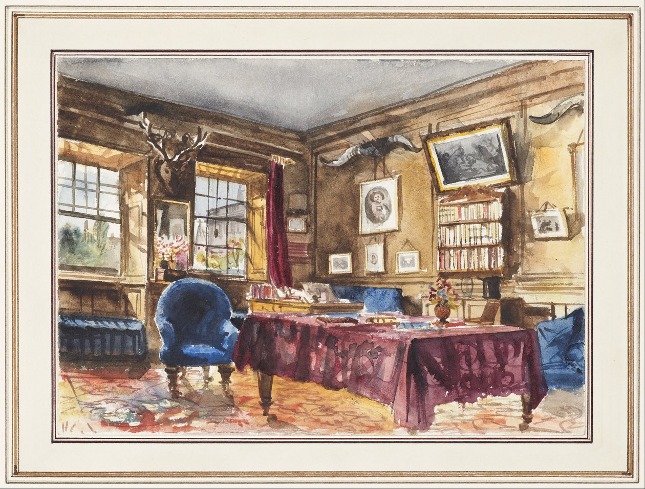 Sala de Pynson Wilmot Bennitt, Trinity College, Oxford de Arthur Frederick Payne