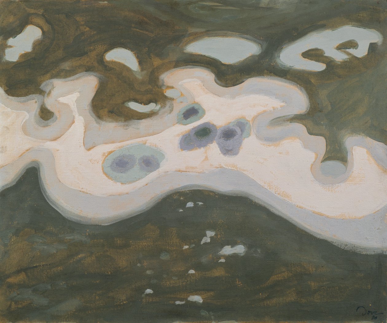 Neve no gelo de Arthur Garfield Dove