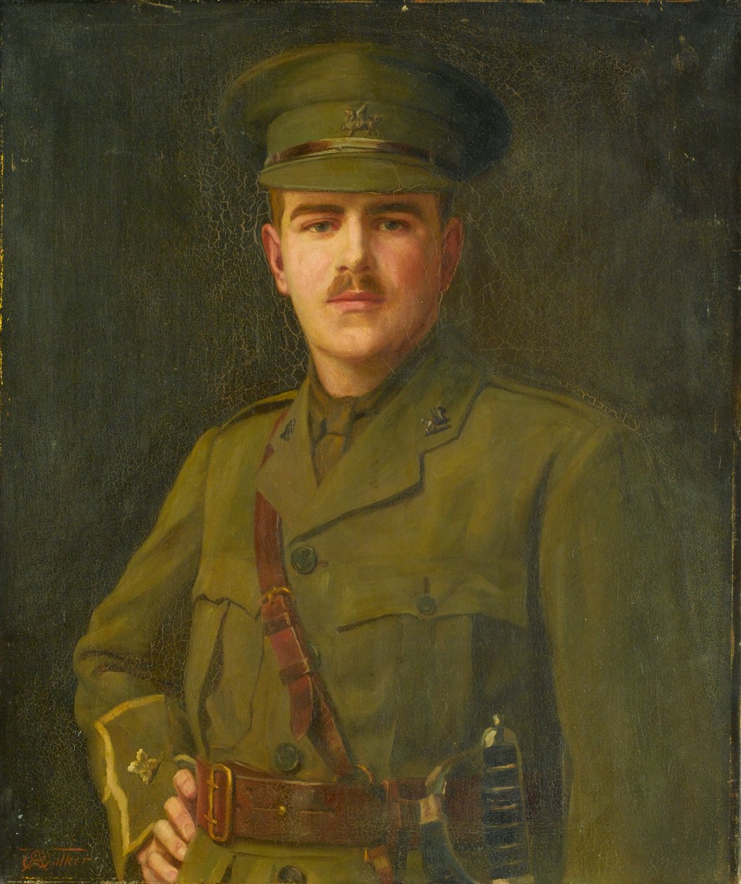 Um oficial dos Buffs de Arthur George Walker