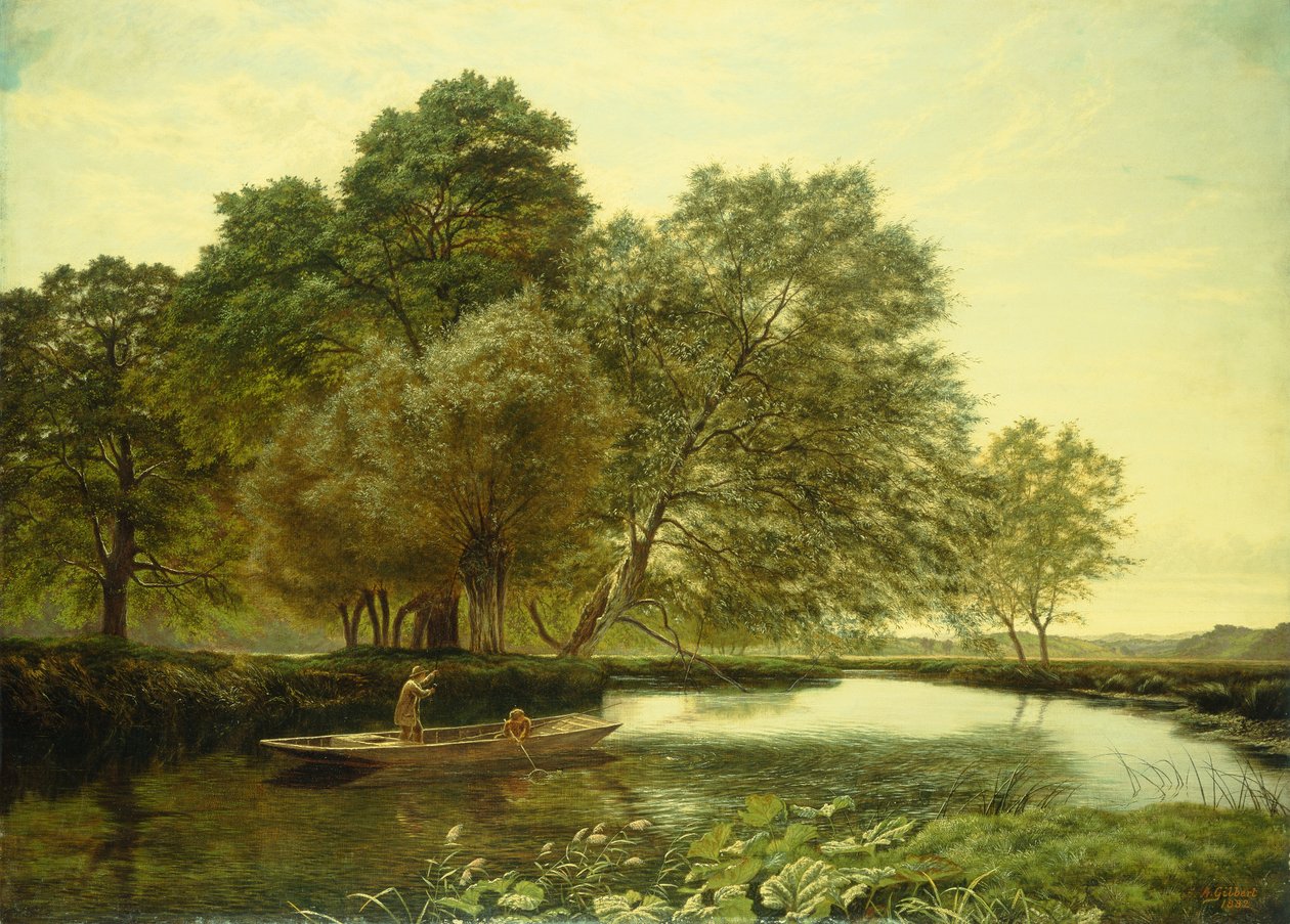 Pesca numa tarde de verão de Arthur Gilbert