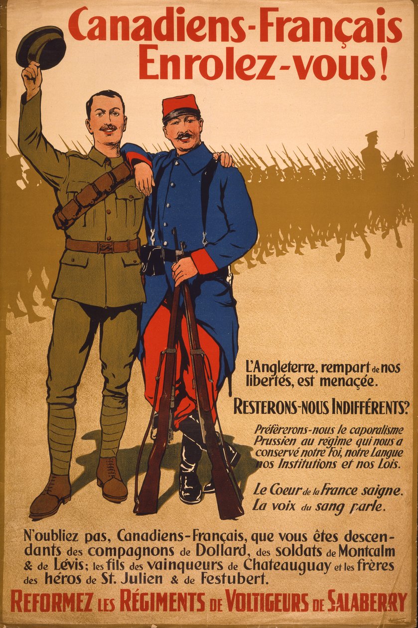 Os franco-canadianos inscrevem-se! de Arthur H. Hider