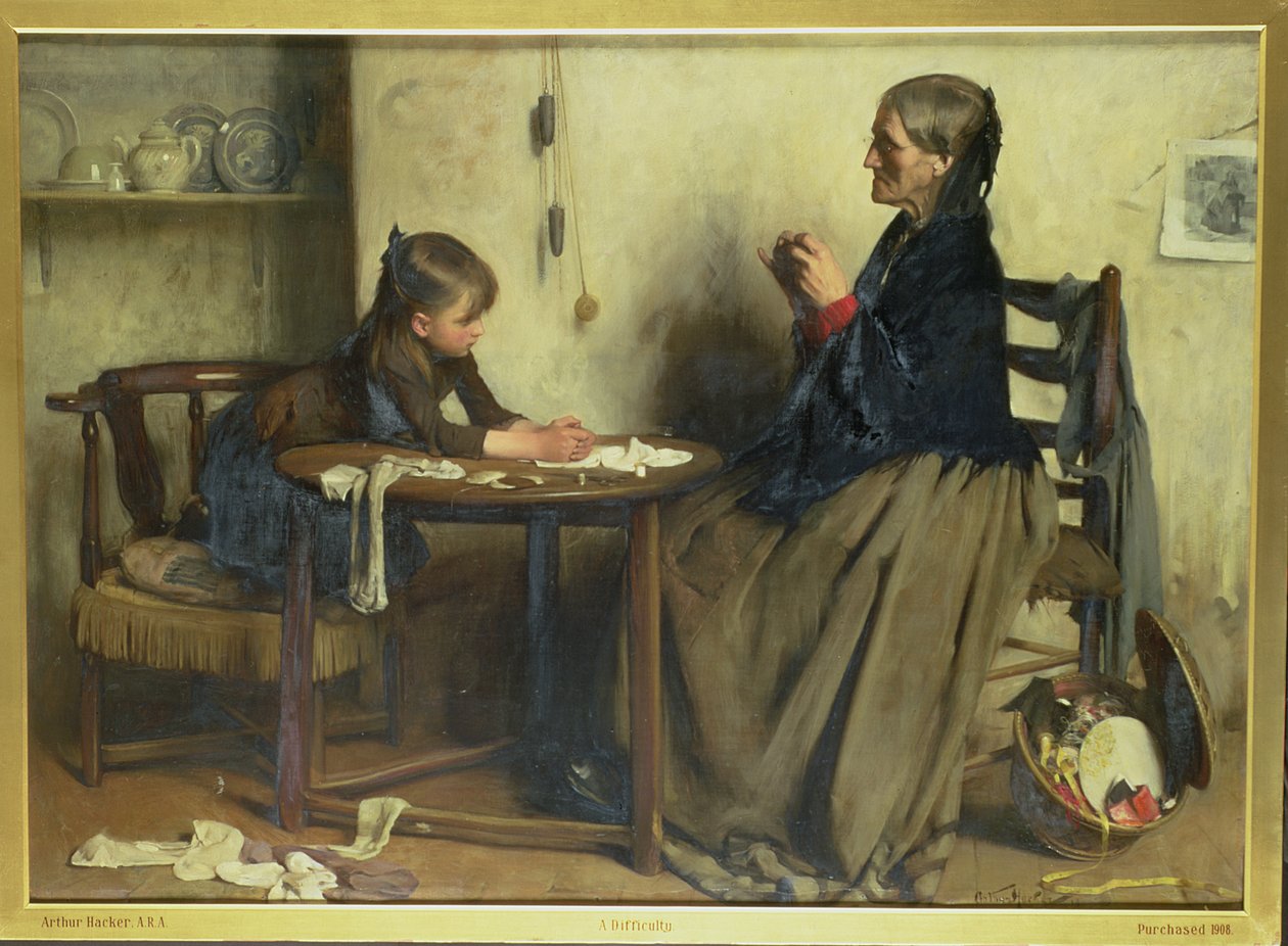 Uma dificuldade de Arthur Hacker
