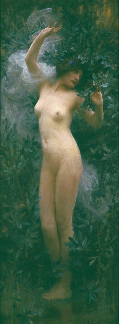 Daphne, c.1890 (óleo sobre tela) de Arthur Hacker