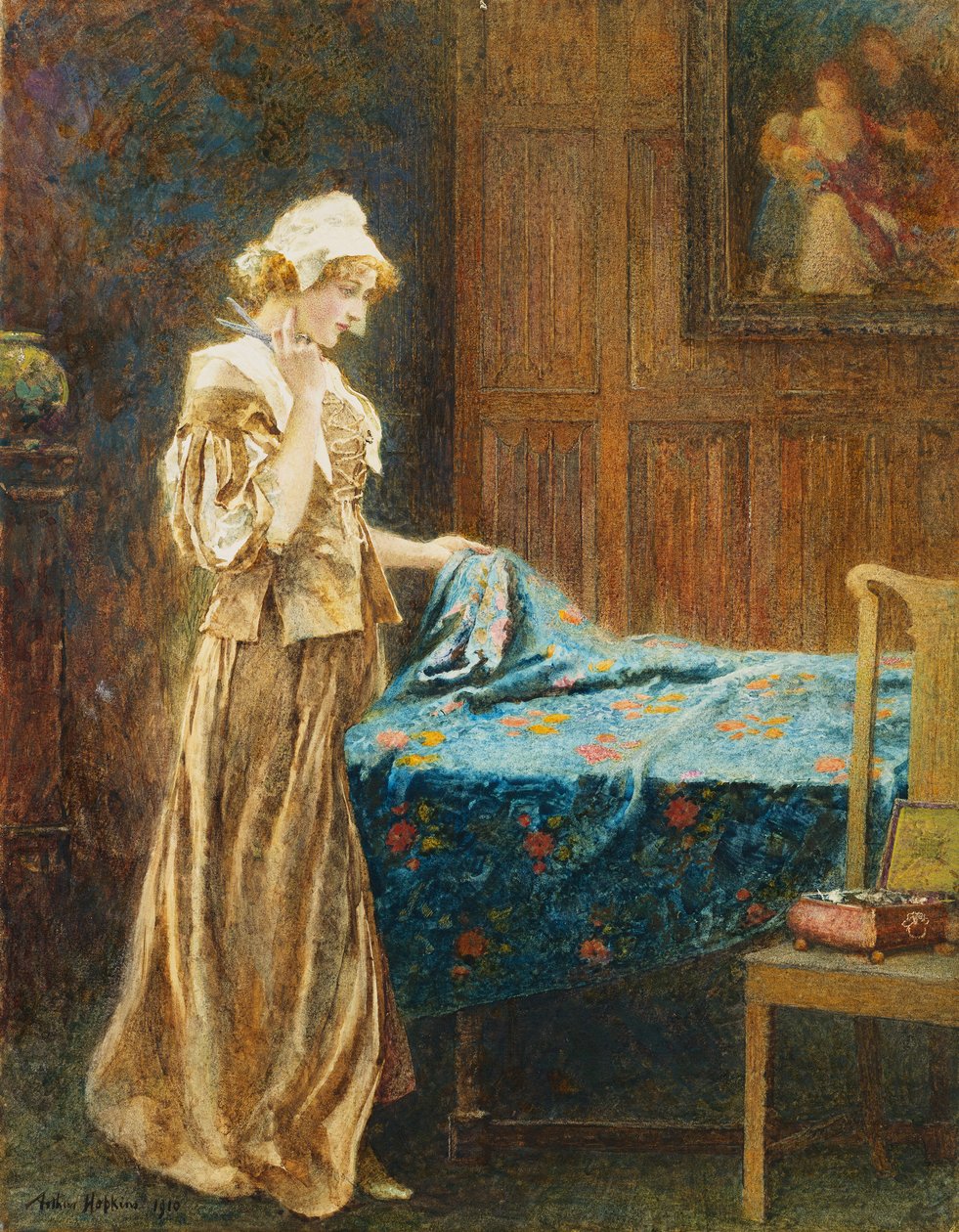 A hesitação de um momento, 1910 de Arthur Hopkins