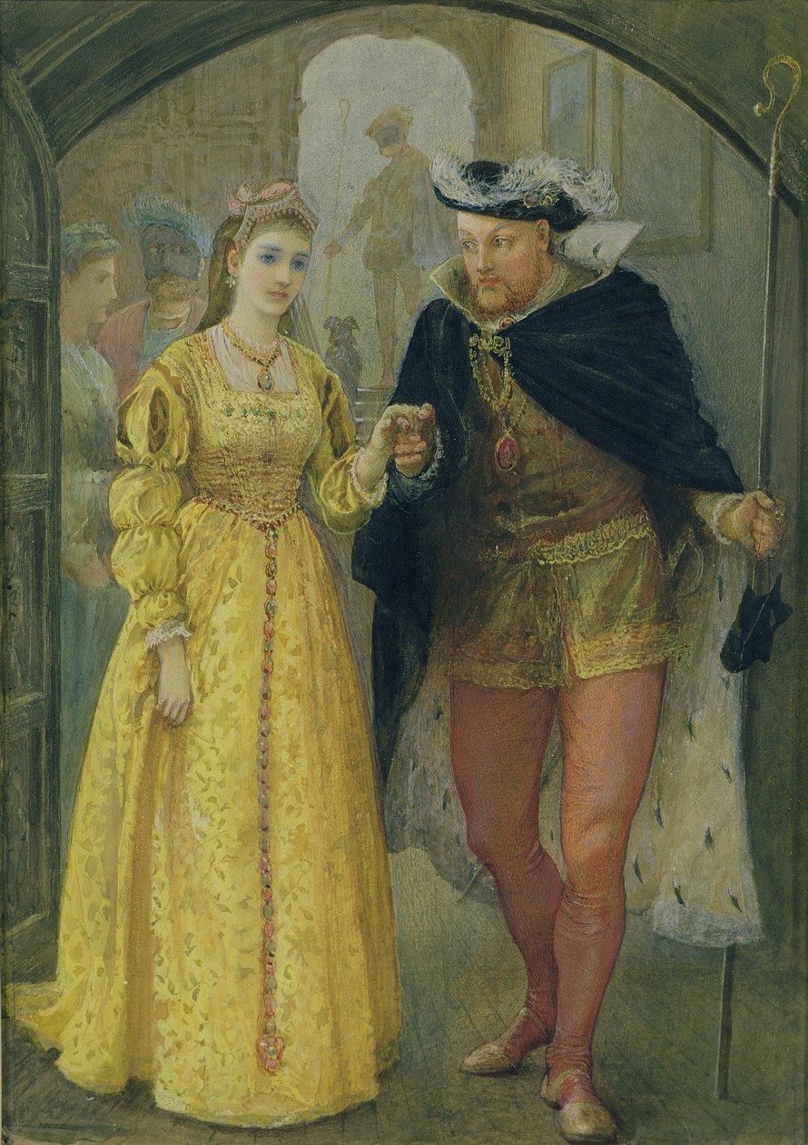 Henrique VIII e Ana Bolena de Arthur Hopkins