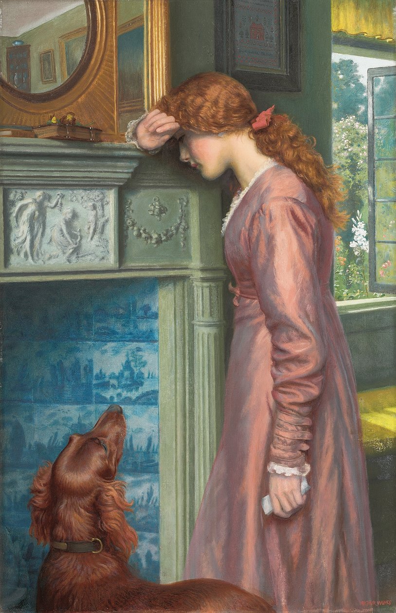 Uma nuvem passageira de Arthur Hughes