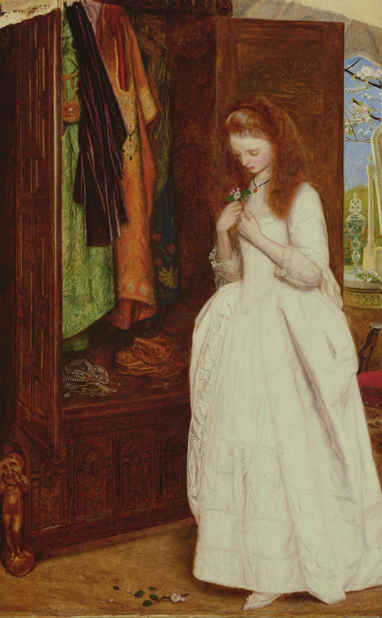 Bela e A Fera de Arthur Hughes