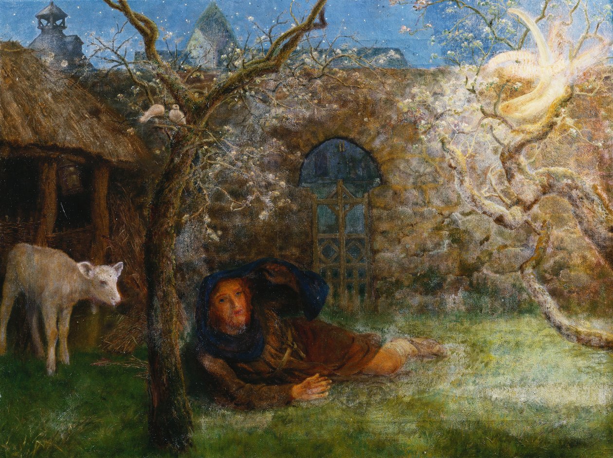 O Despertar de Caedmon, de Arthur Hughes