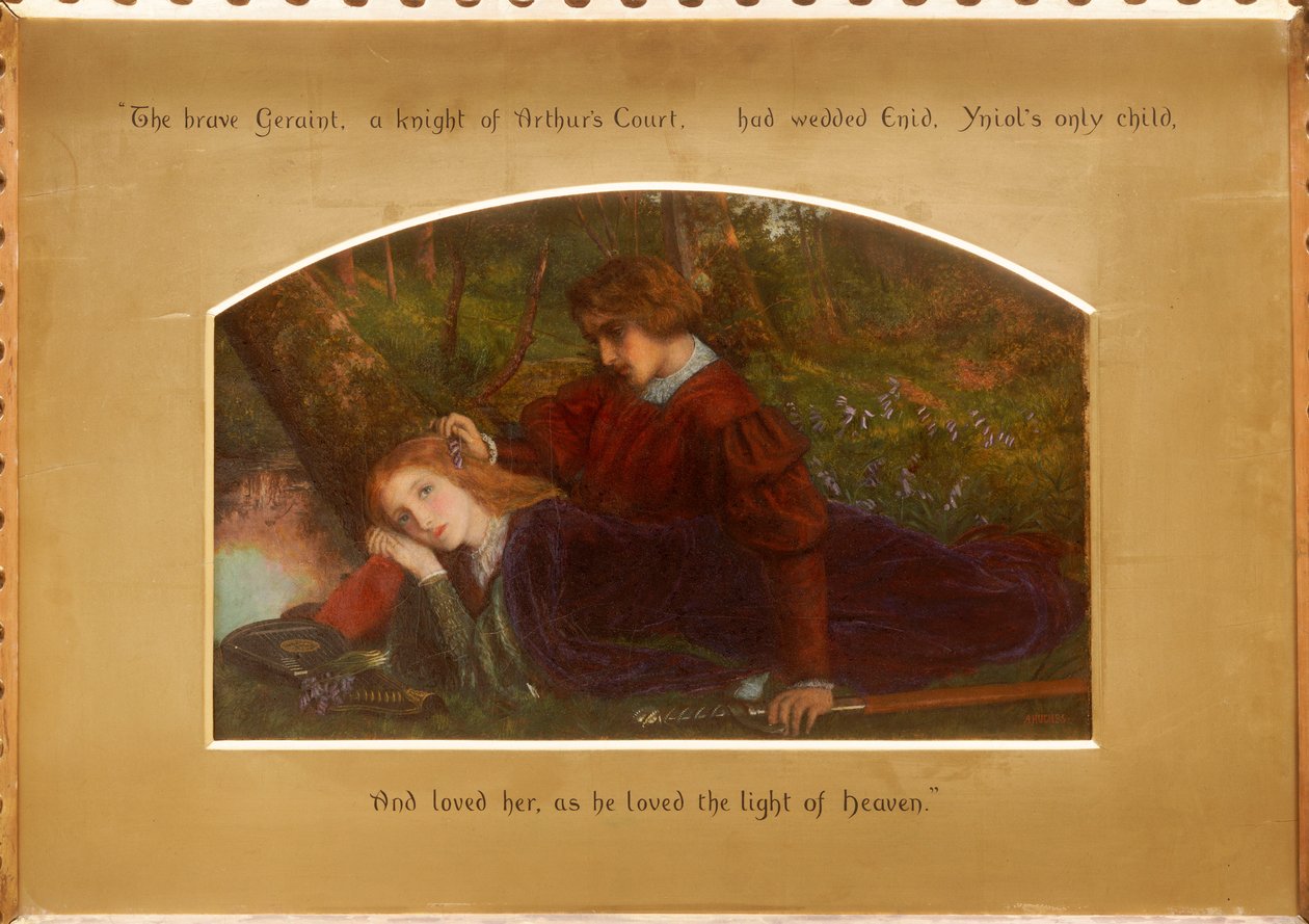 Enid e Geraint de Arthur Hughes