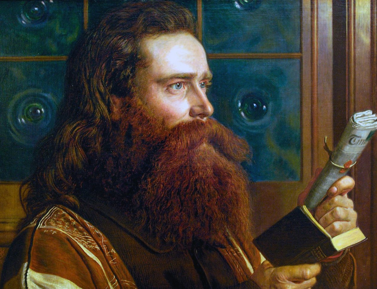 Monge de Henry Wentworth, 1858 de Arthur Hughes