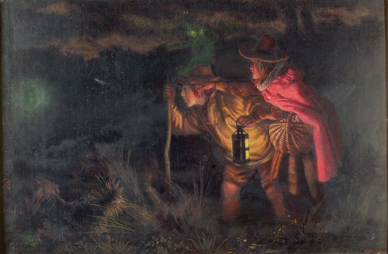 Jack O&39;Lantern de Arthur Hughes
