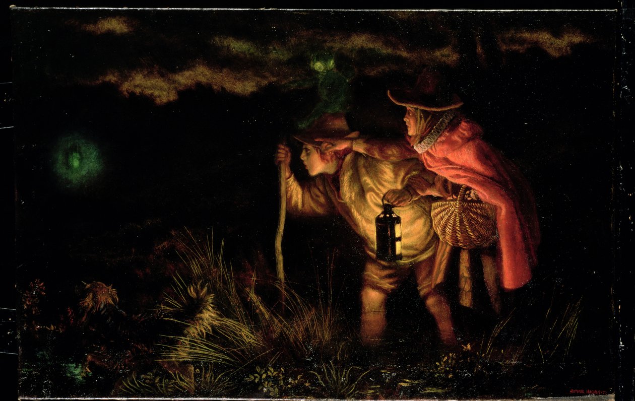 Jack O&39;Lantern, 1872 de Arthur Hughes