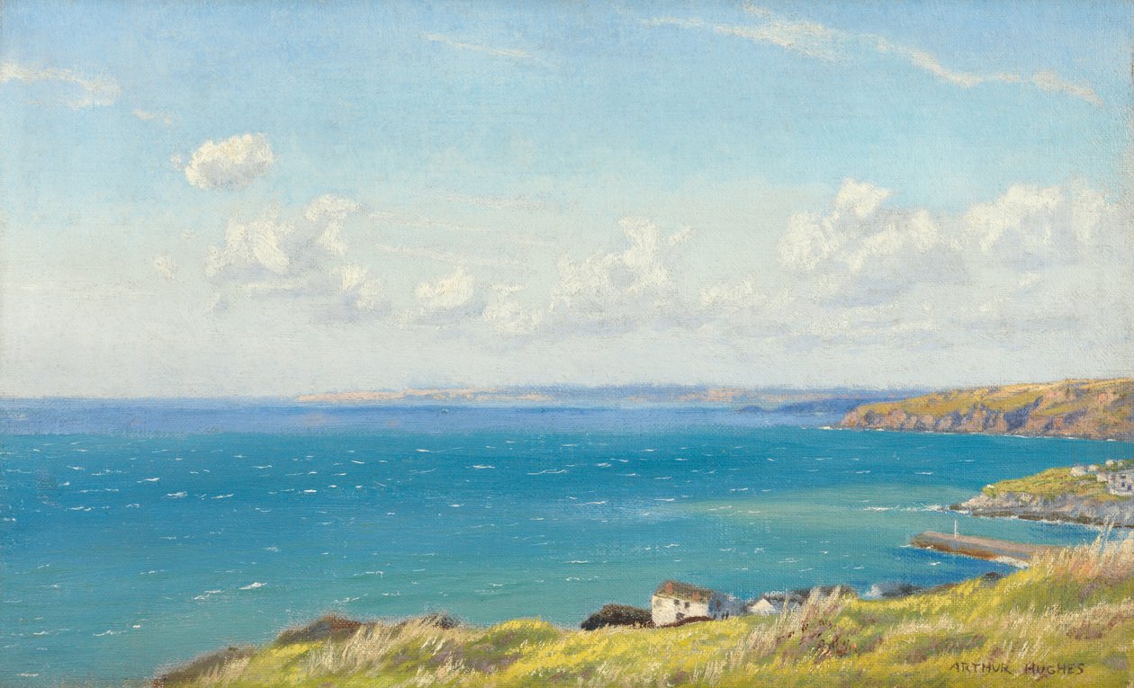 Baía de Monte, c.1899 de Arthur Hughes