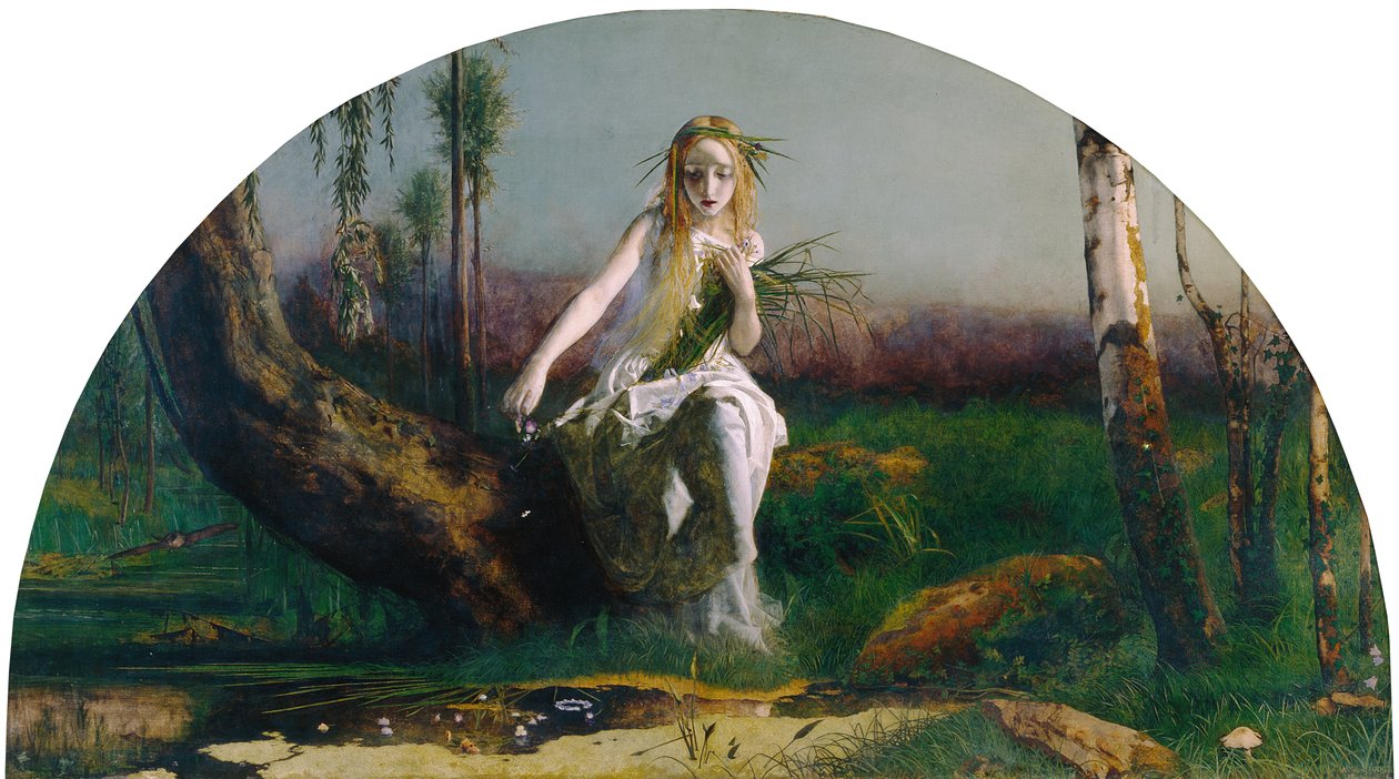 Ofélia de Arthur Hughes