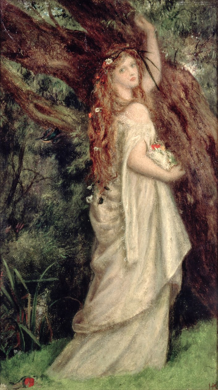 Ofélia de Arthur Hughes