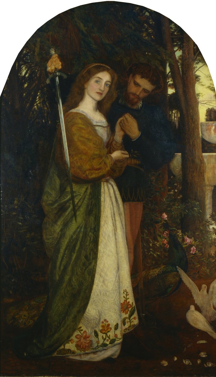 The Guarded Bower de Arthur Hughes