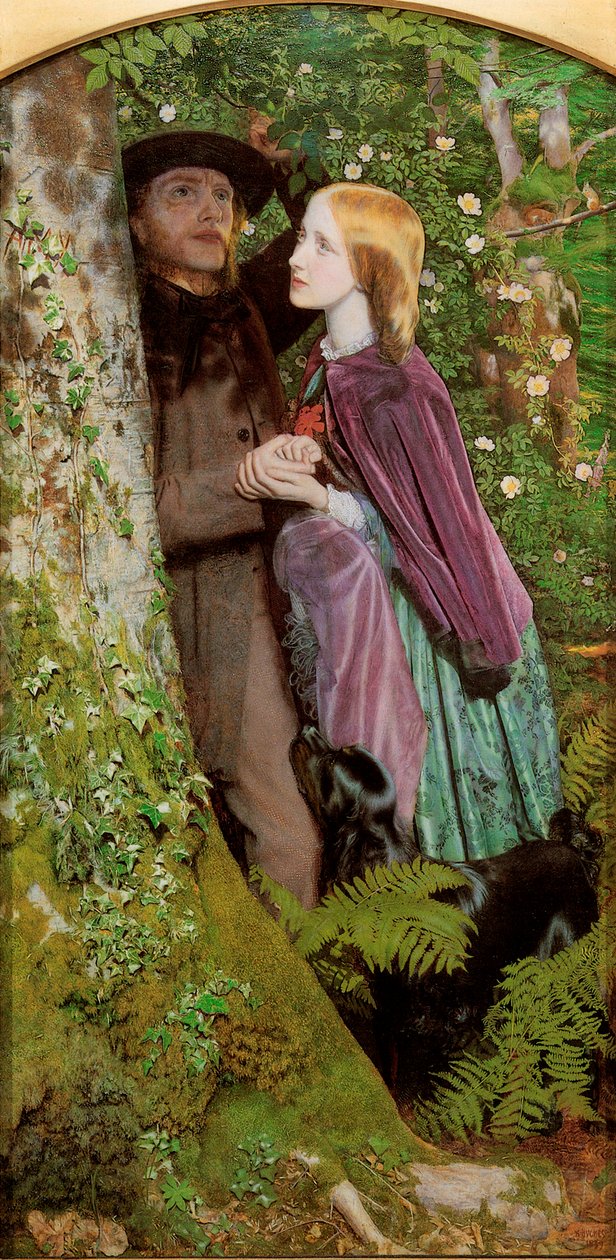 O Compromisso Longo, 1859. de Arthur Hughes