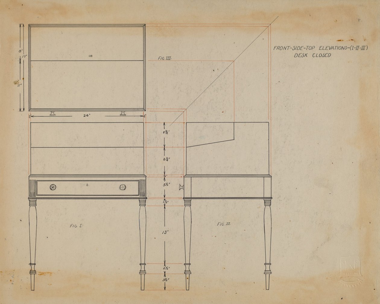 Caixa de Mesa de Arthur Johnson