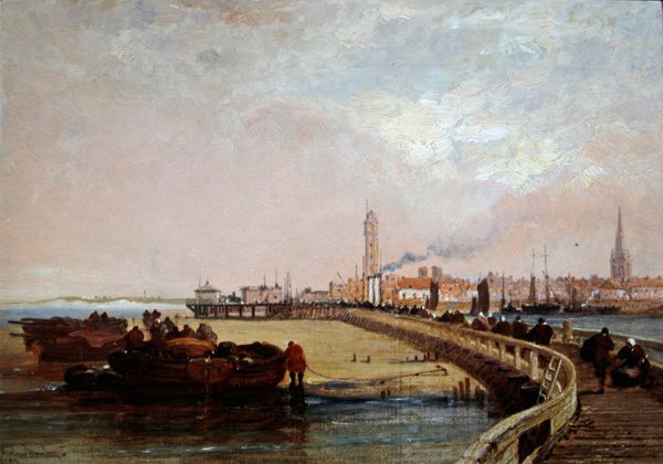 Junto às docas: Calais de Arthur Joseph Meadows