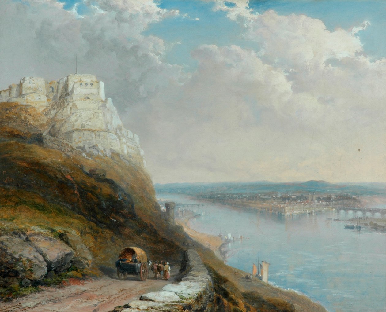 Coblenz De Ehrenbreitstein, 1898 de Arthur Joseph Meadows