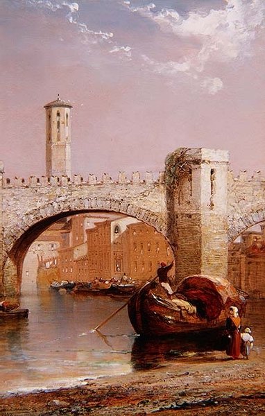 A Ponte Velha, Verona de Arthur Joseph Meadows
