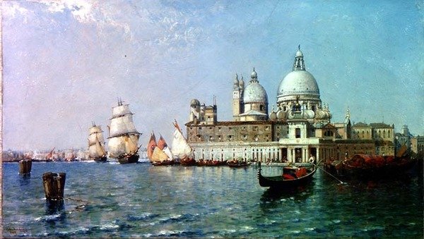 Veneza: Maré de Inundação de Arthur Joseph Meadows