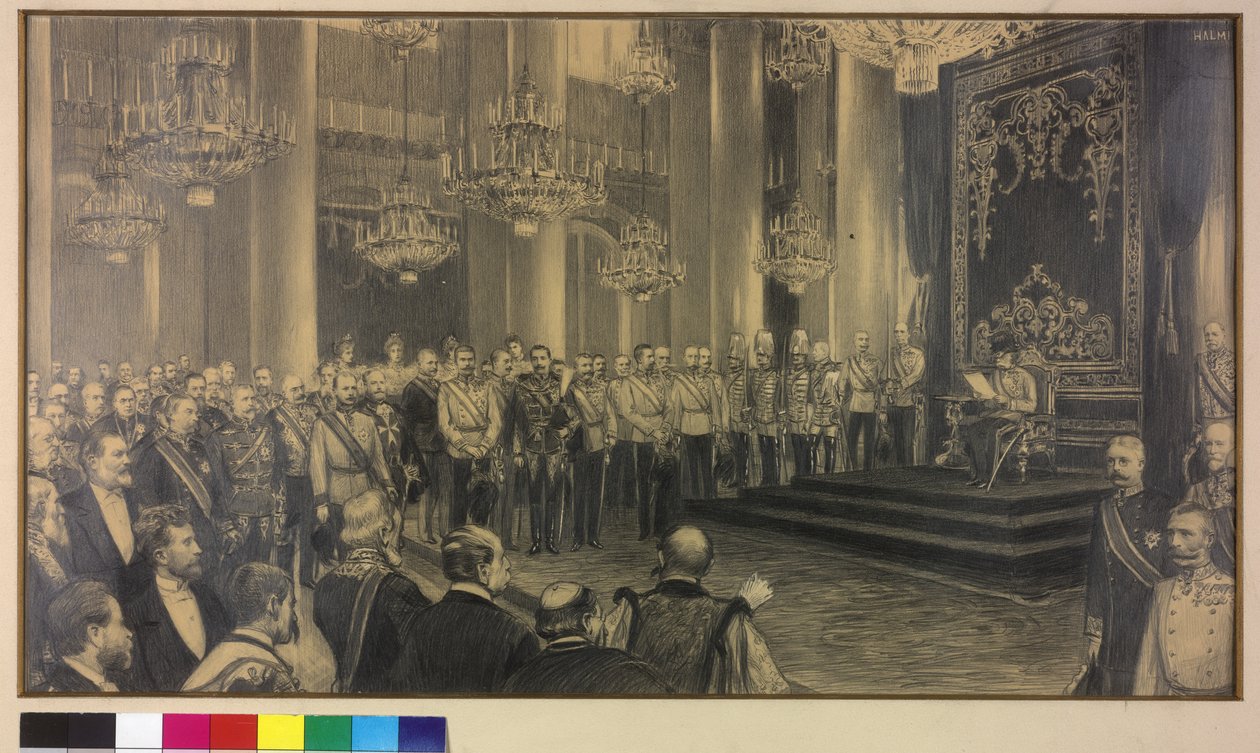 Imperador Francisco José I de Arthur Lajos Halmi