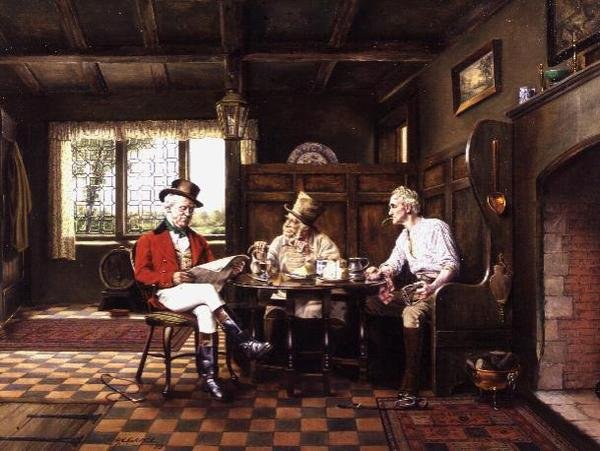 Taberna Interior de Arthur Longlands Grace