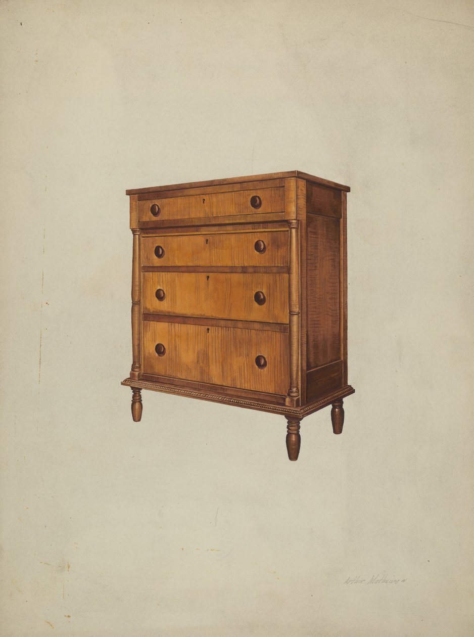 Cômoda de Arthur Mathews