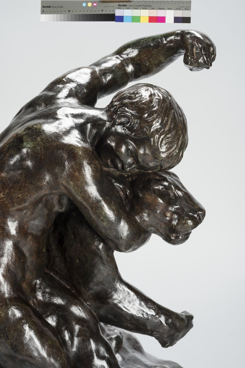 Puma e Criança (bronze) de Arthur Putnam