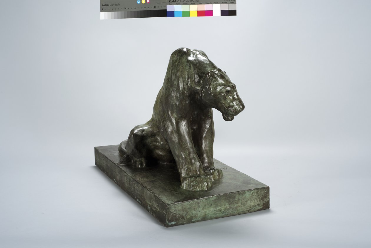 Puma on Guard (bronze) de Arthur Putnam