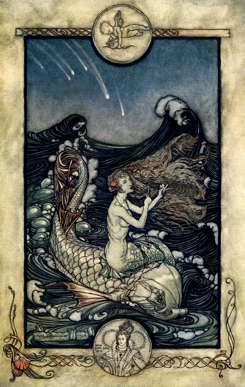Sonho de uma noite de verão de Arthur Rackham