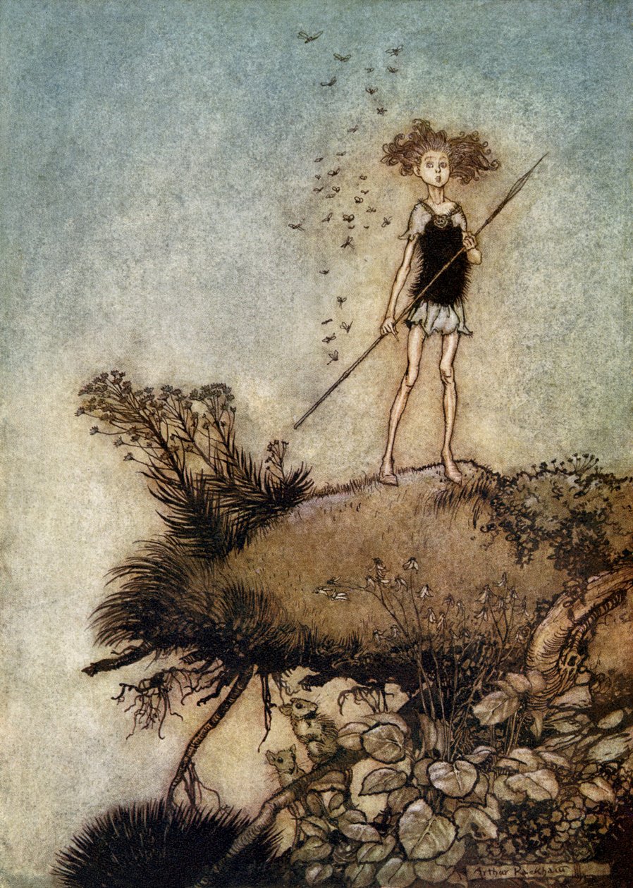 Sonho de uma noite de verão de Arthur Rackham