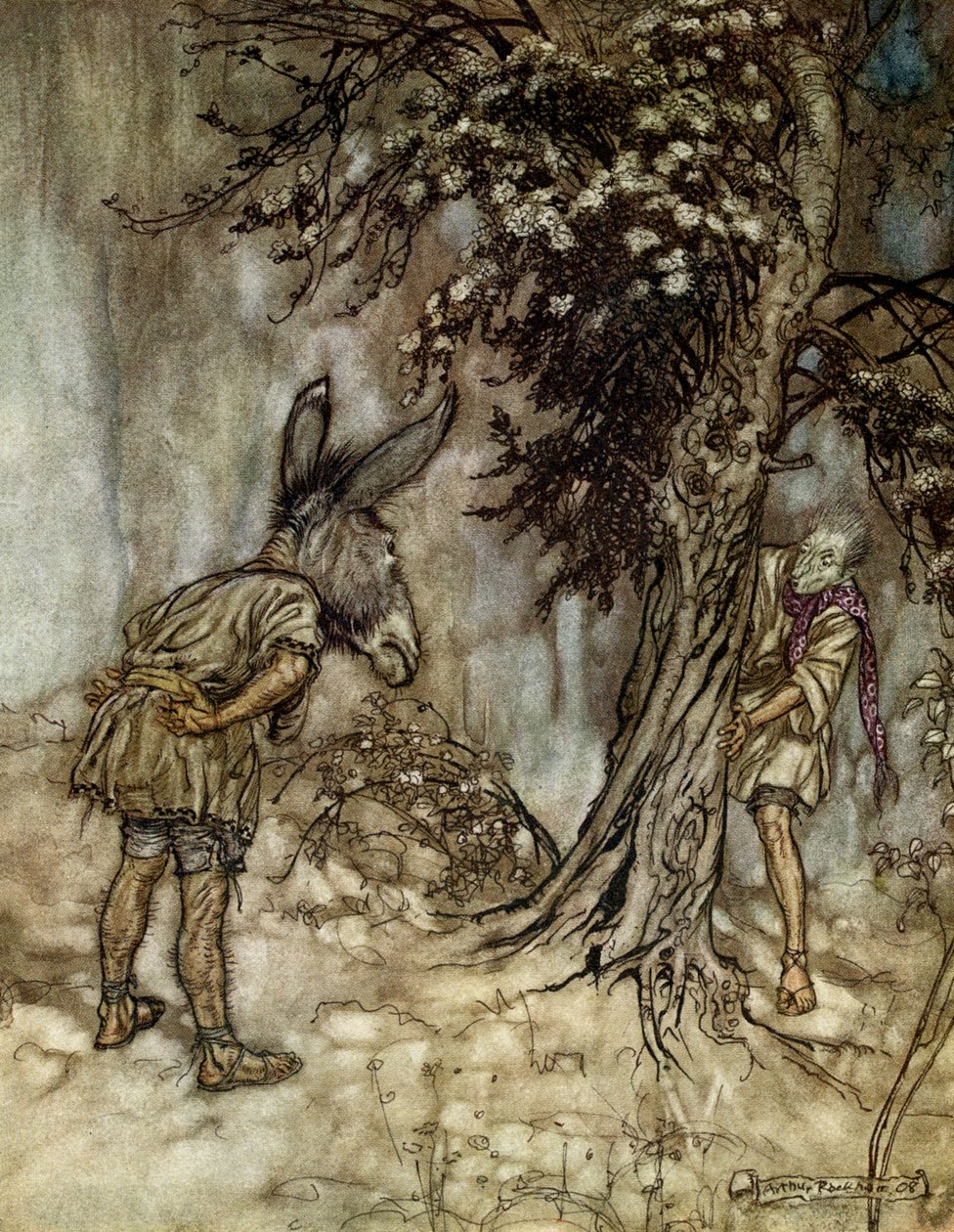 Sonho de uma noite de verão de Arthur Rackham