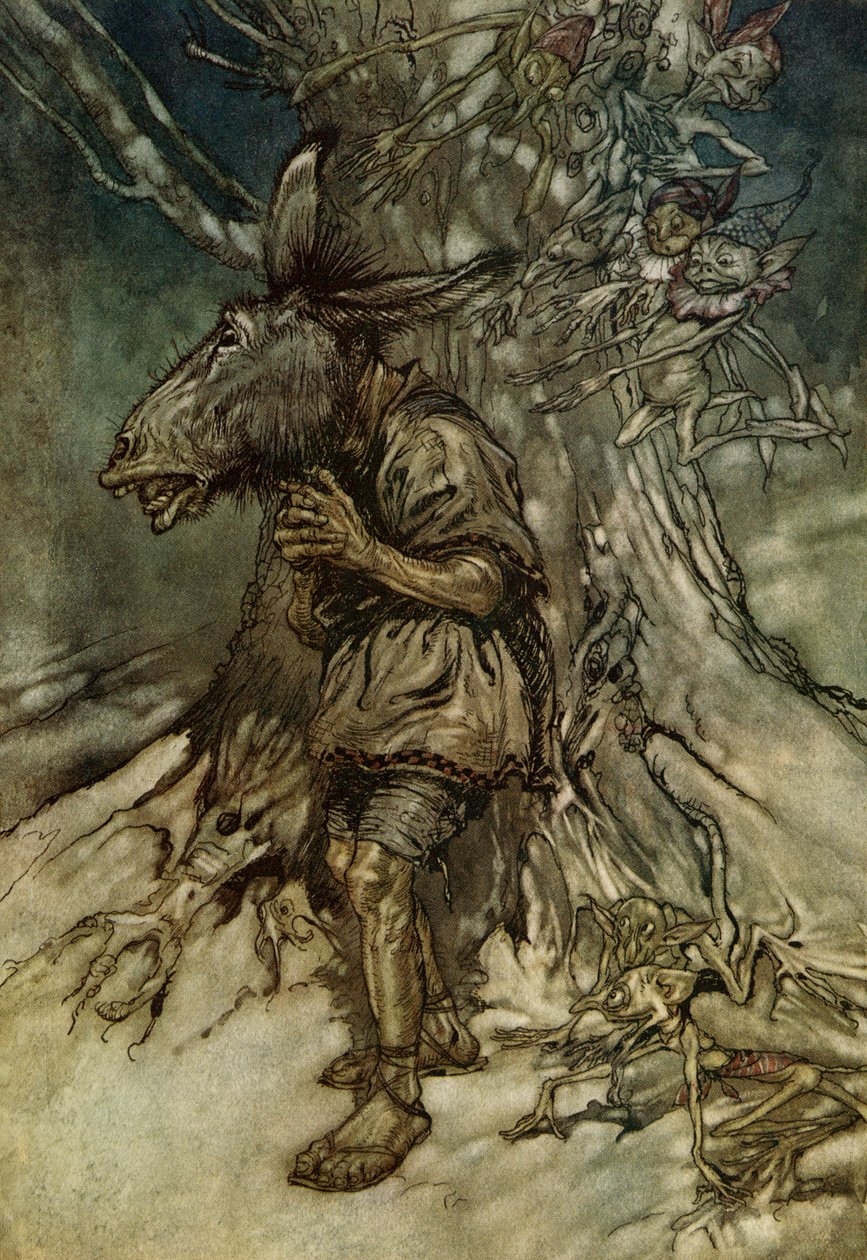 Sonho de uma noite de verão de Arthur Rackham