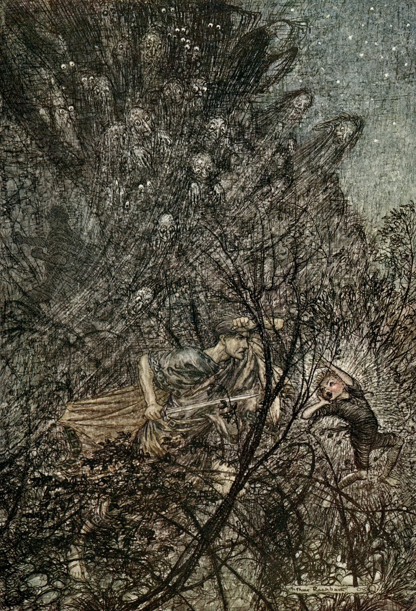 Sonho de uma noite de verão de Arthur Rackham