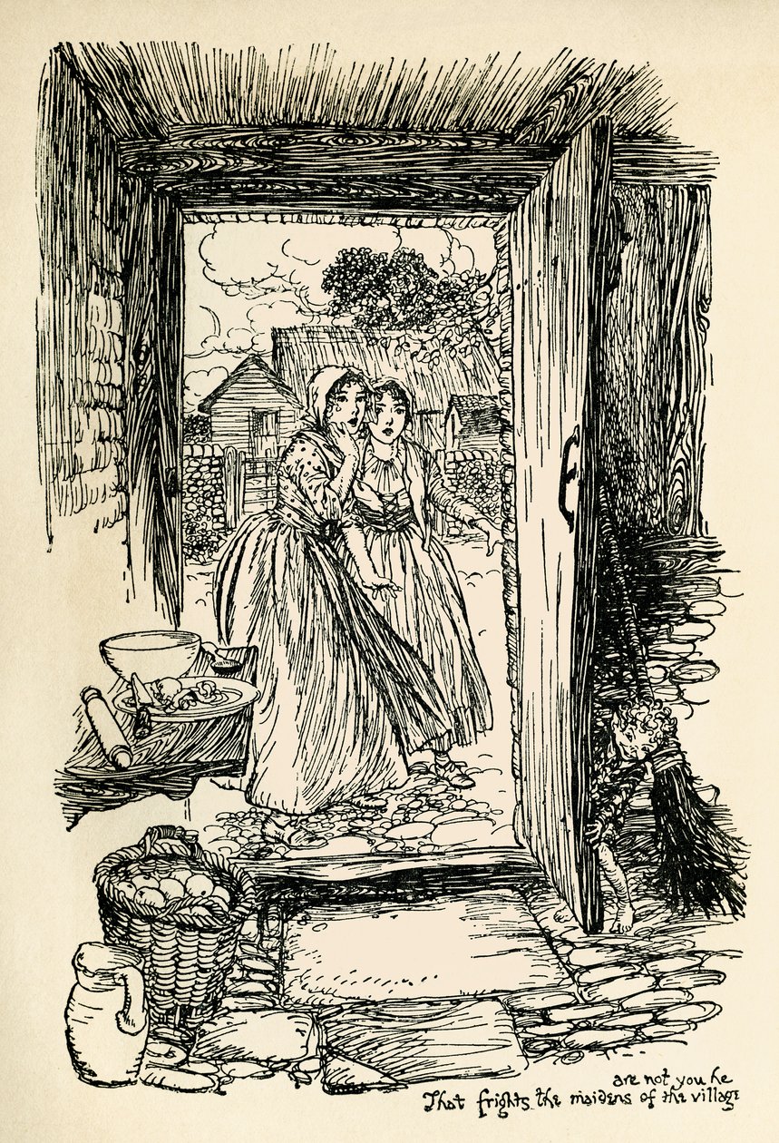 O Sonho de uma Noite de Verão de Arthur Rackham