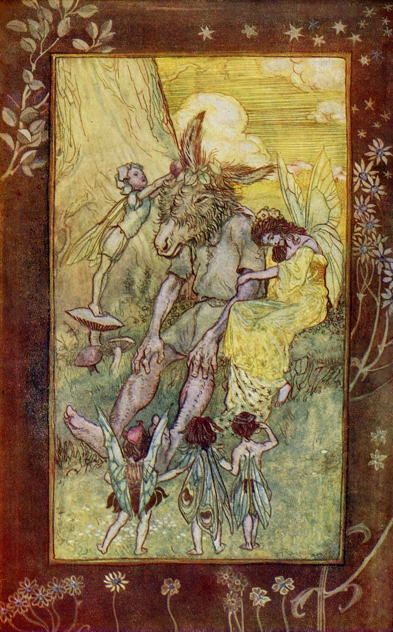 Um Sonho de Noites de Verão por William Shakespeare de Arthur Rackham