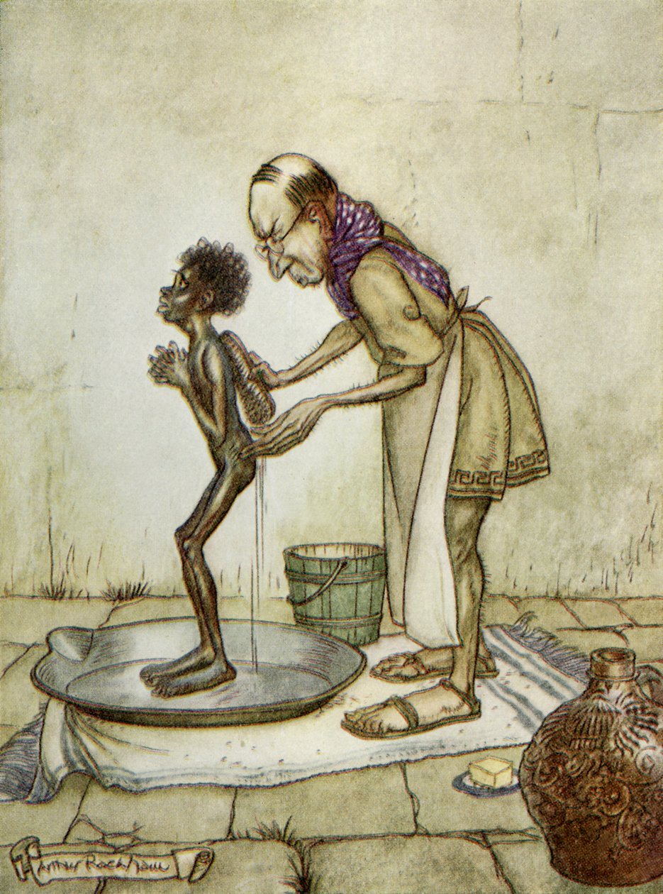 Fábulas de Esopo de Arthur Rackham