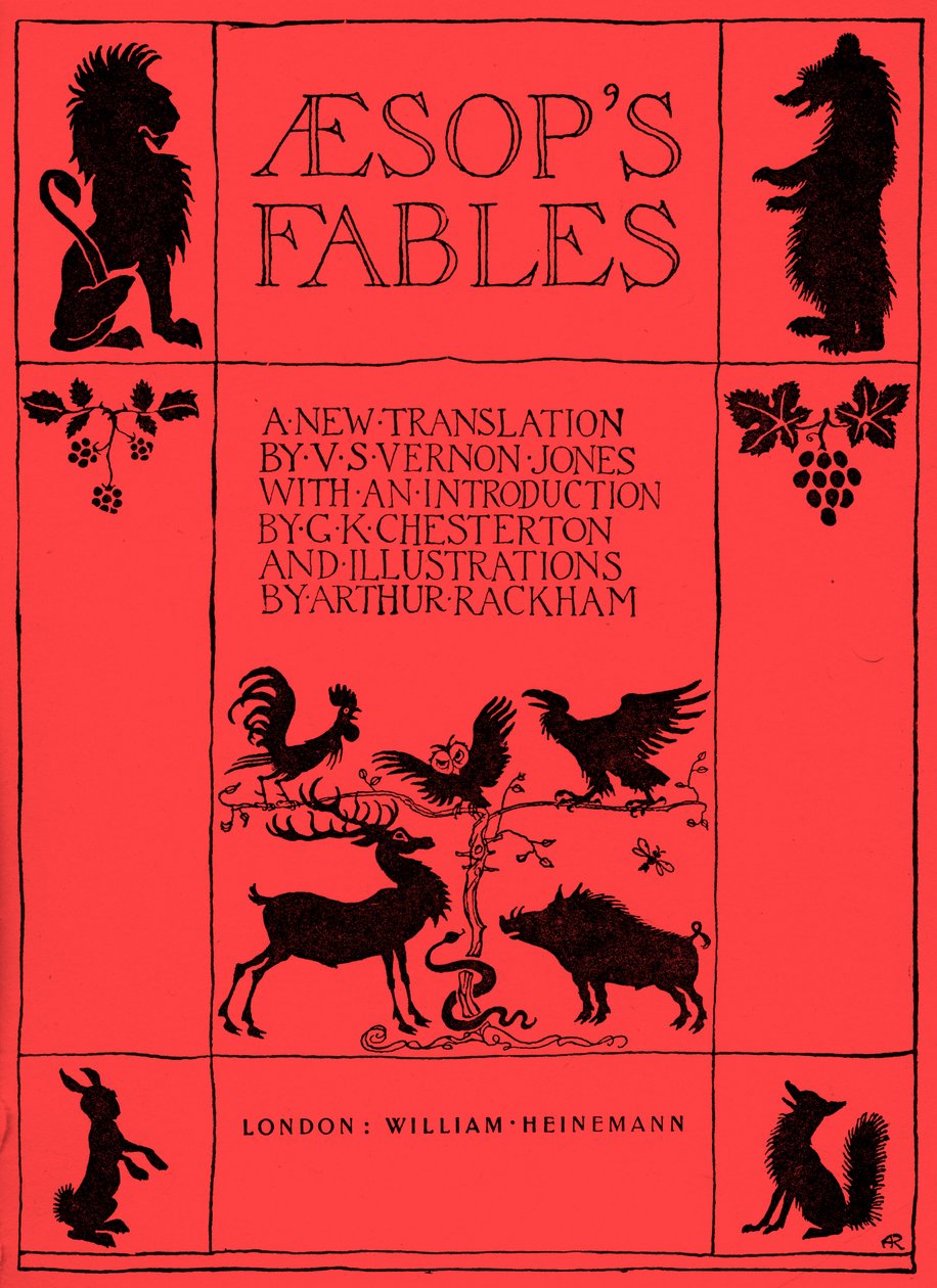 As Fábulas de Esopo de Arthur Rackham