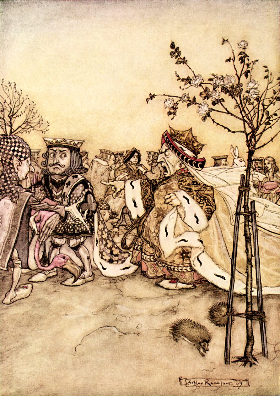 Alice s aventuras no país das maravilhas por Lewis Carroll de Arthur Rackham