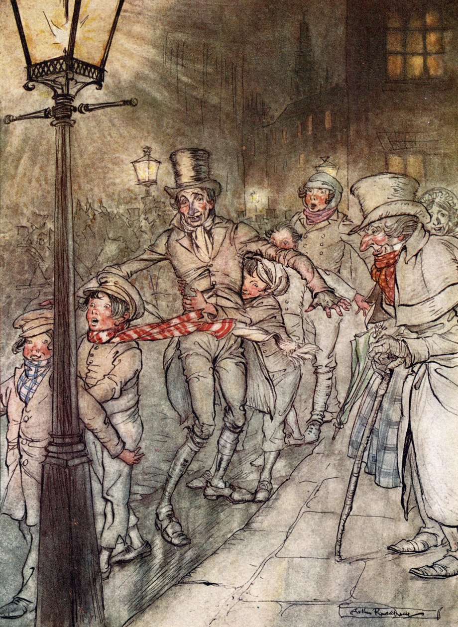 Christmas Carol, Arthur Rackham de Arthur Rackham