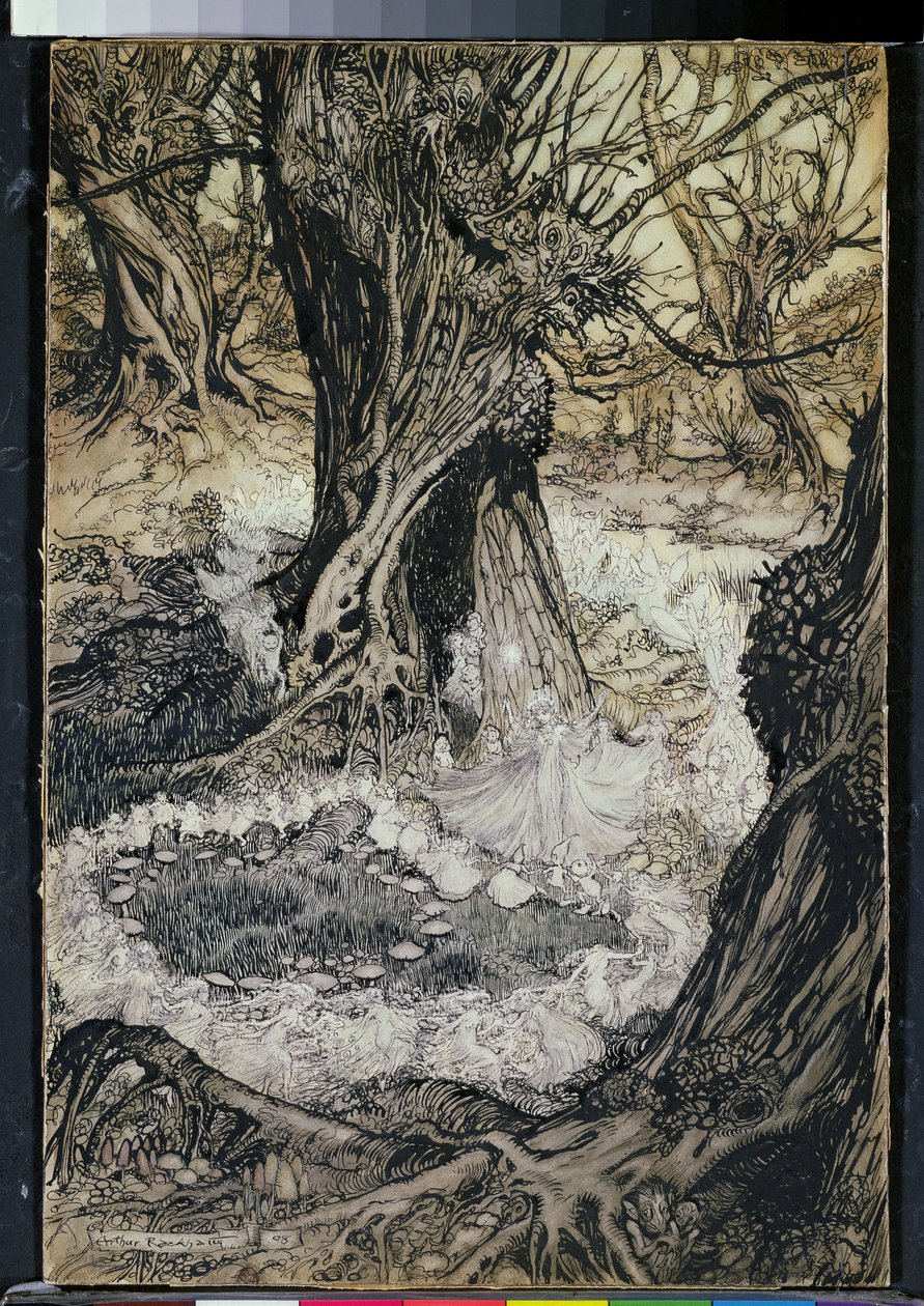 Venha, agora uma Roundel, 1908 de Arthur Rackham