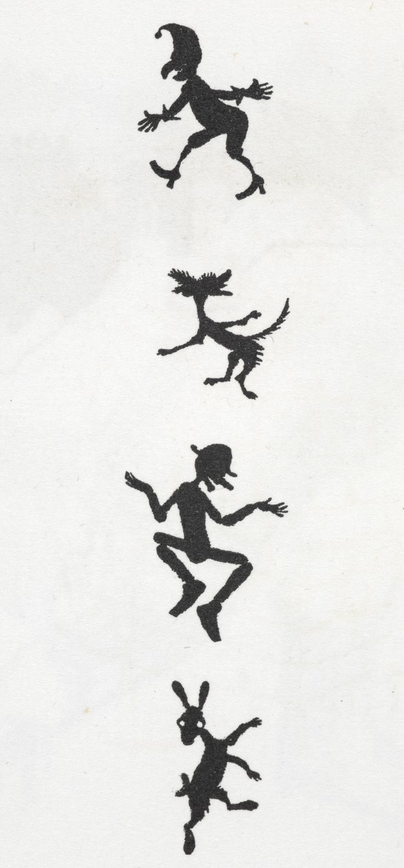 Elfos e cães de Arthur Rackham