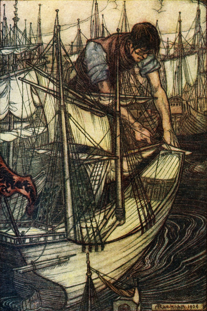 Gullivers viaja por Johnathan Swift de Arthur Rackham