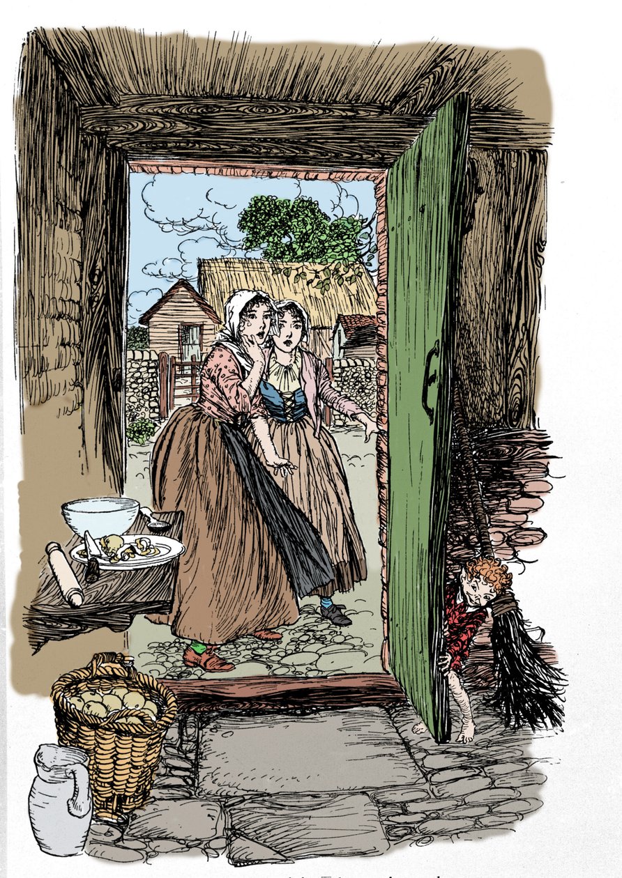 Ilustração de Arthur RACKHAM (1867-1939) para The Dream of a Summer Night de William SHAKESPEARE de Arthur Rackham