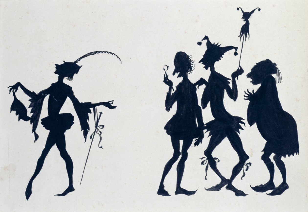 Ilustração da Bela Adormecida, edição de CS Evans, publicada em 1920 de Arthur Rackham